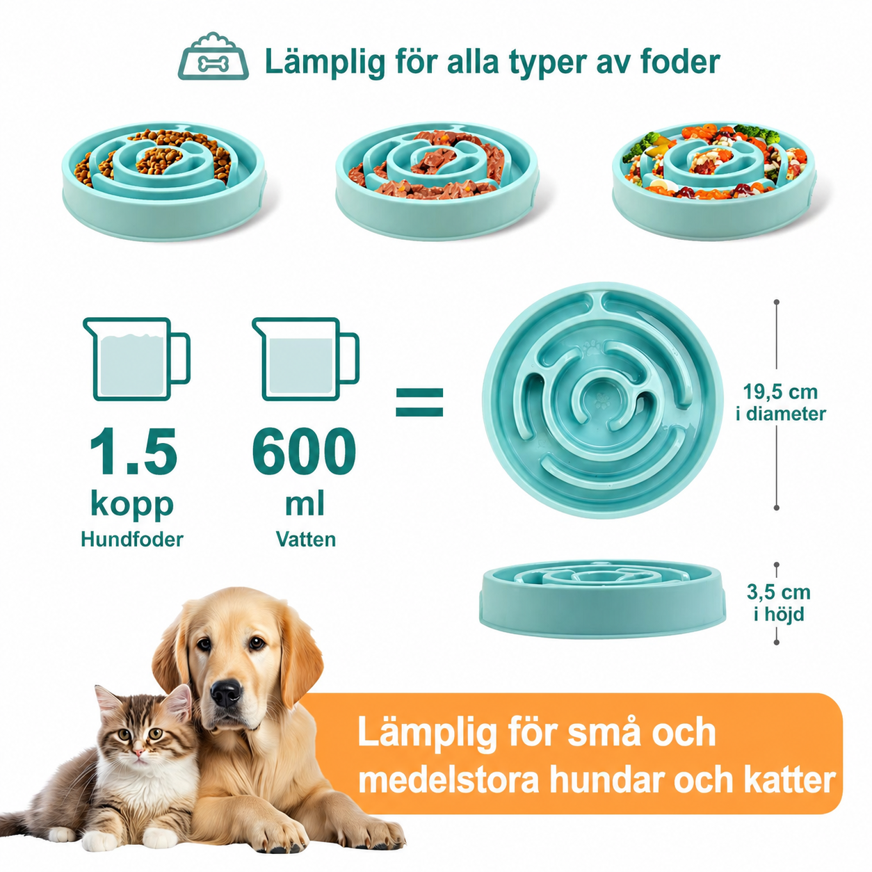 Royal Paw Bowl - matskål