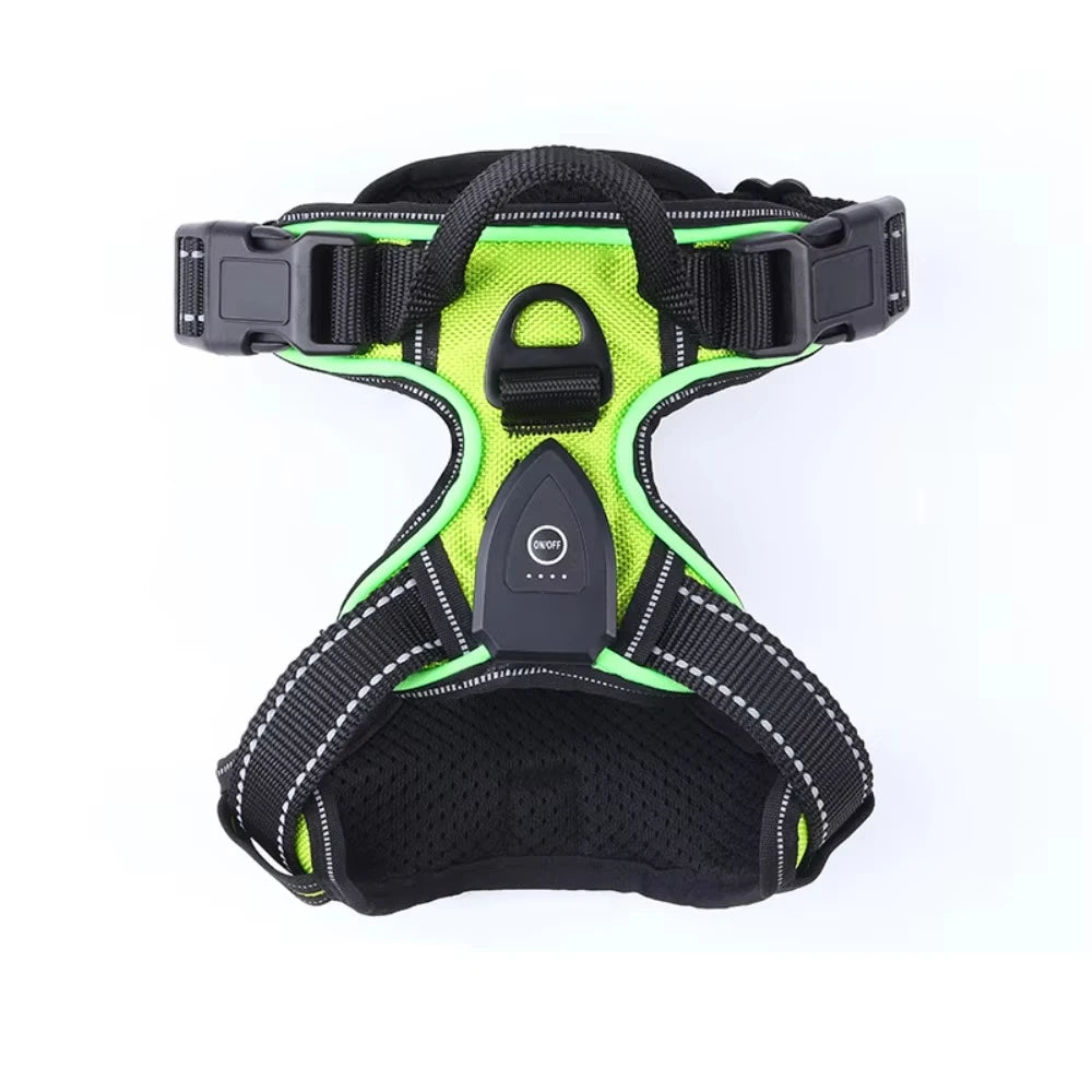 LumaVest - hundsele med LED